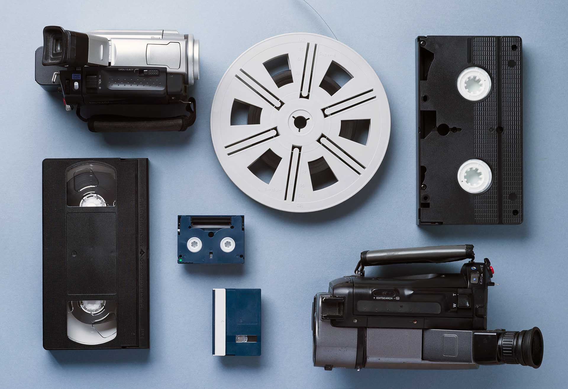 Numérisation de cassettes VHS, MiniDV, Hi8, DVCam et restauration